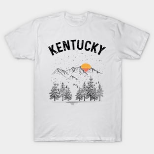 Kentucky State Vintage Retro T-Shirt